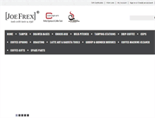 Tablet Screenshot of joefrex.com